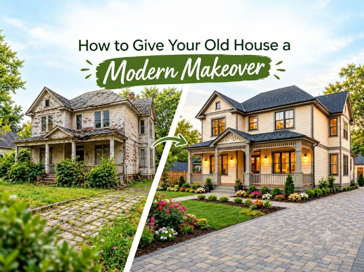 From Old to Outstanding: How to Give Your Old House a Modern Makeover